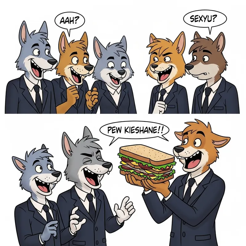 Humorous Animal Characters Interaction | Pixar Meme