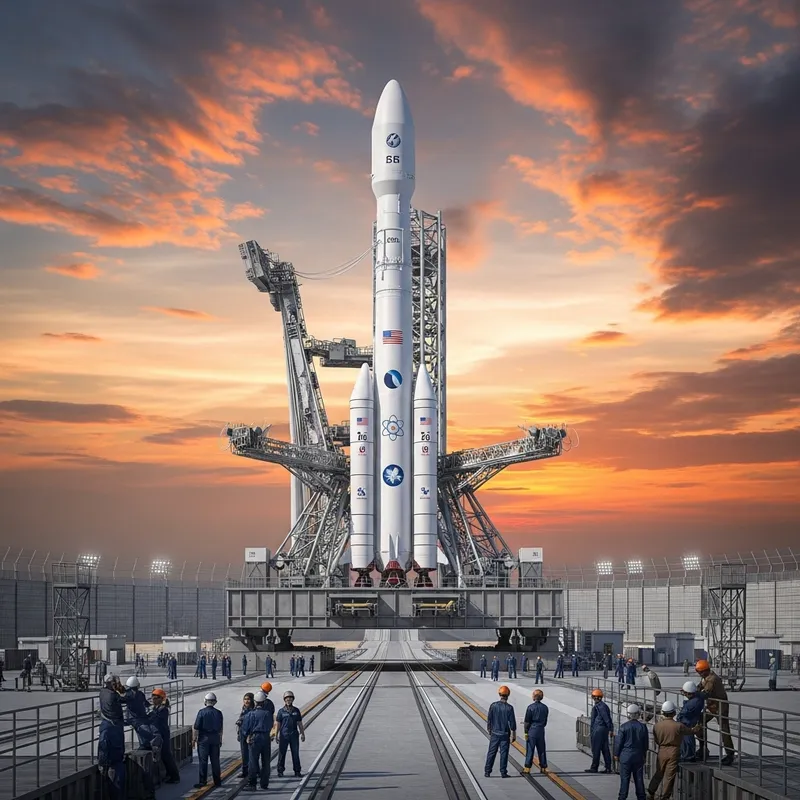 Rocket Launch - Ready for Liftoff