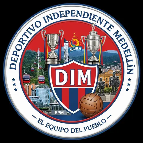 DIM Emblem and City Landmarks | Soccer Trophies Tribute