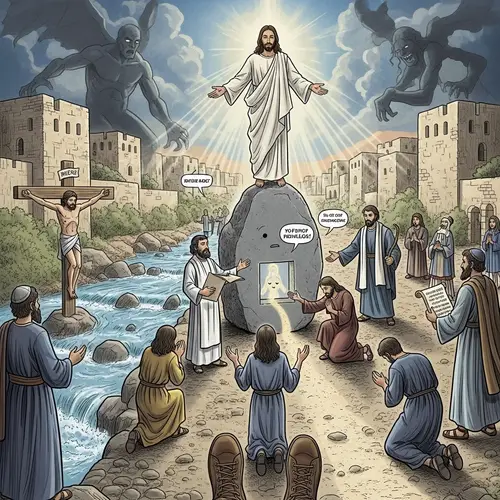 Embodiment of God: Symbolic Scene in Israel