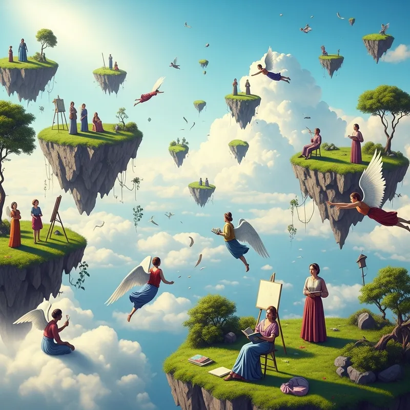 Heavenly Surrealism - Essence of Tranquility