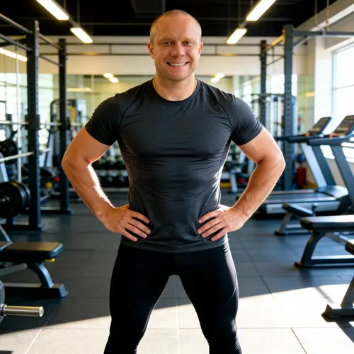 Fitness Transformation: Confident Man's Journey