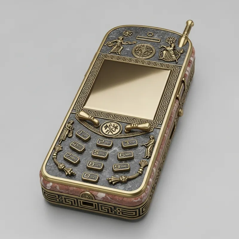 Ancient Greek Smartphone: Timeless Design Inspired by Antiquity