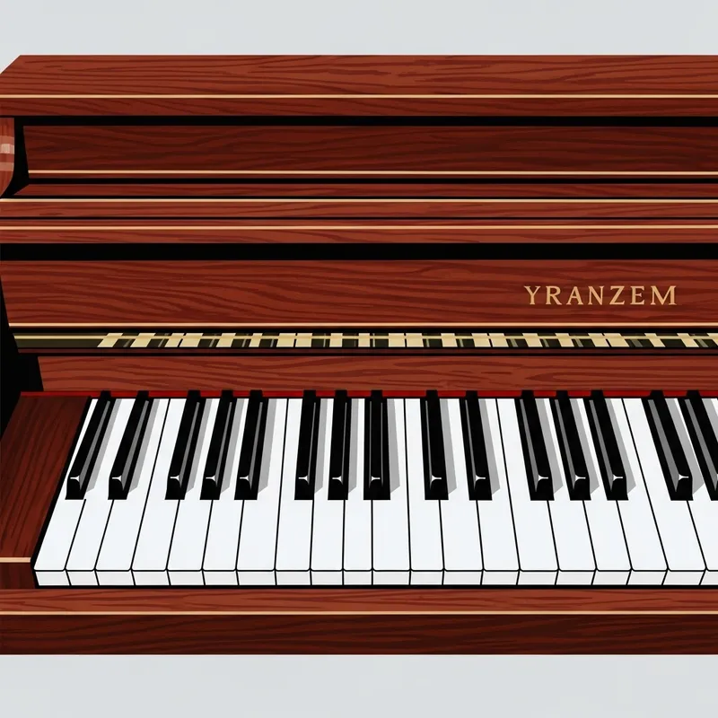 Formalism Piano Art - Emotive Monochromatic Representation