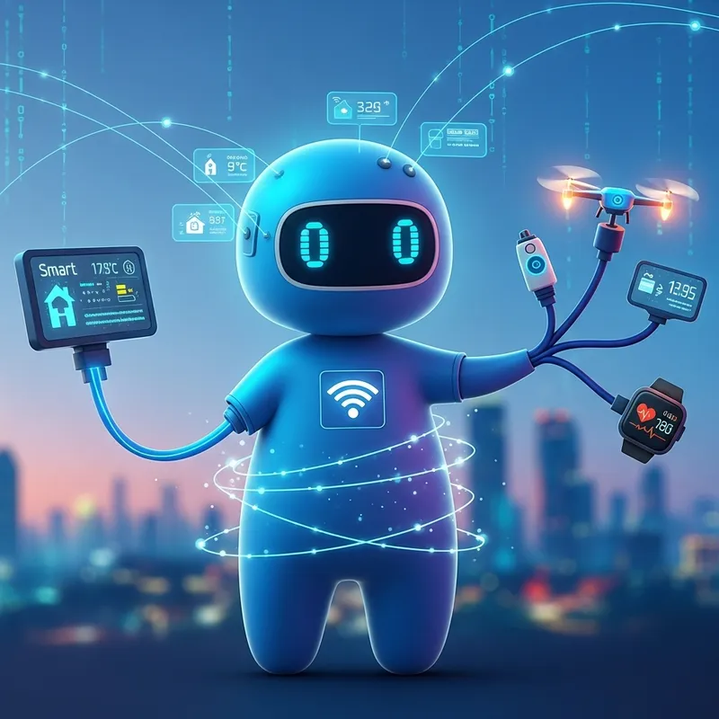 Innovative IoT Mascot Design for Connectivity