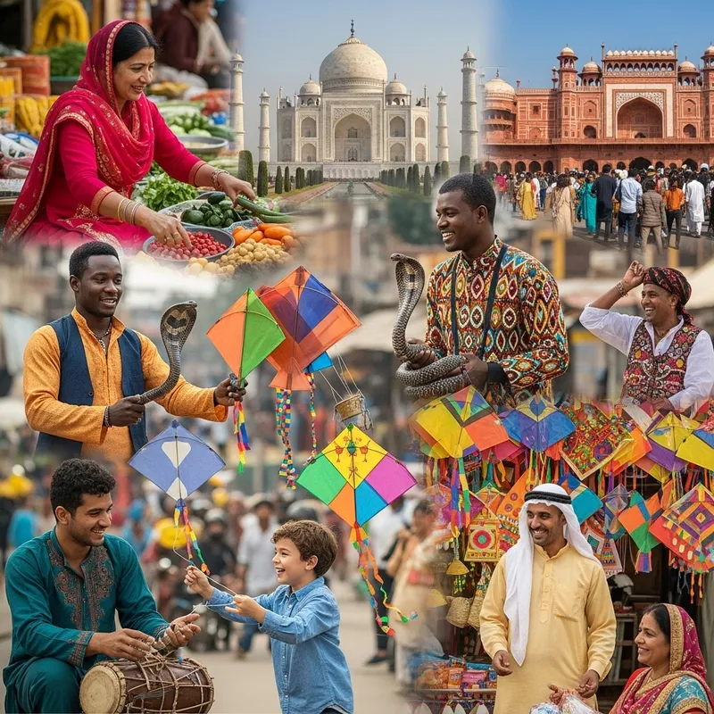 Cultural Diversity in the North of India: Vibrant Scenes & Harmonious Cultures