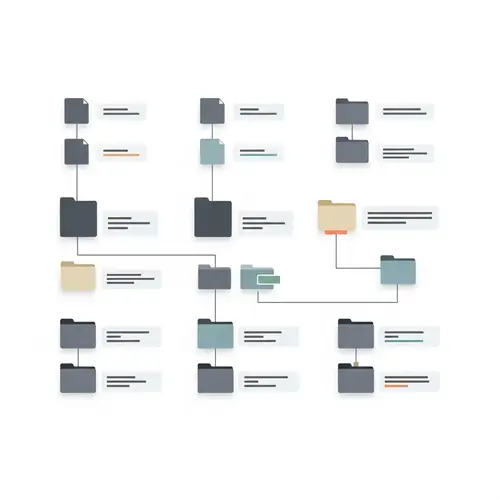 Minimalist File System Design: Clean Lines & Simplified Layout
