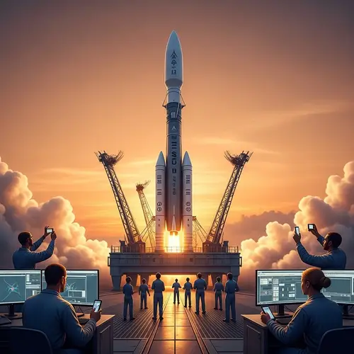 Space Rocket Launch Pad | Aerospace Expedition in Motion