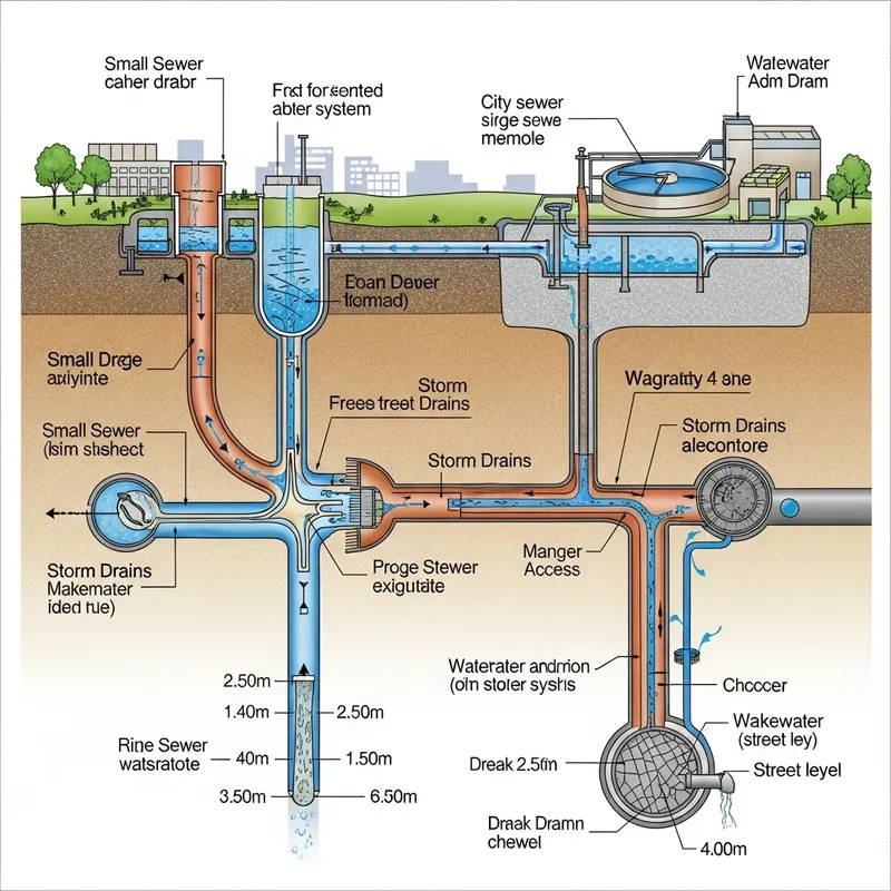 City Sewer System Diagram City Sewer System Diagram