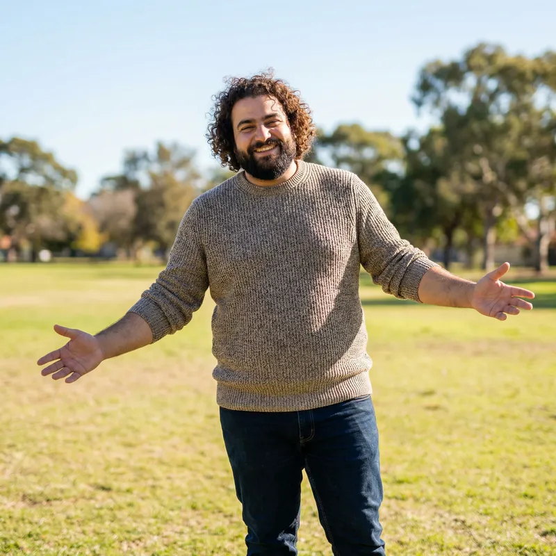 Empowering Plus-Size Model Embracing Positivity | Cheerful Attitude