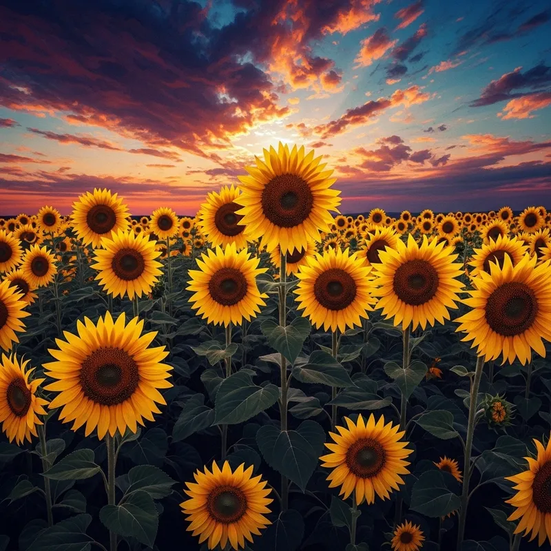 Sunflowers in Abstract Art: A Dreamy Fusion Sunflowers in Abstract Art: A Dreamy Fusion