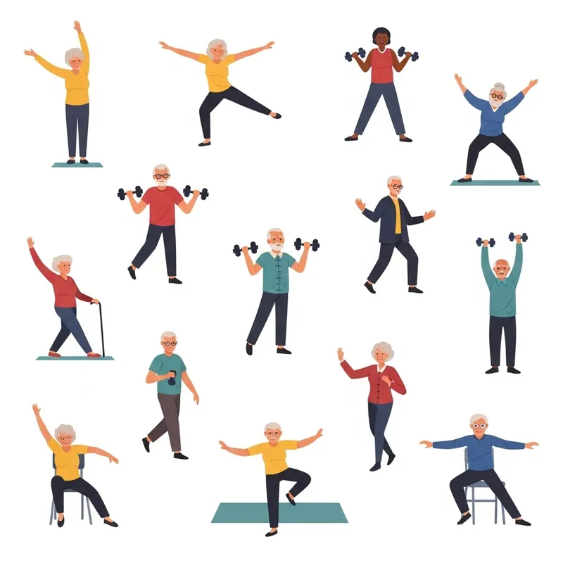 Exercises for Seniors: Diverse Activities & Energizing Movements