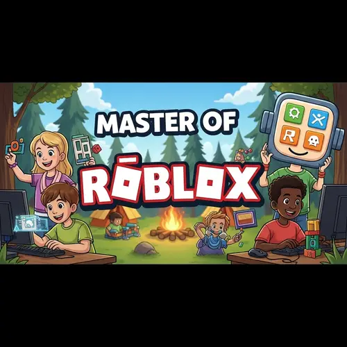 Master of Roblox | Children's IT Camp Banner
