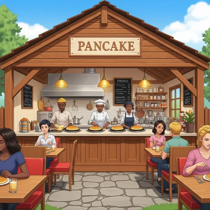 Warm and Inviting Pancake House | Delicious Fluffy Pancakes Warm and Inviting Pancake House | Delicious Fluffy Pancakes