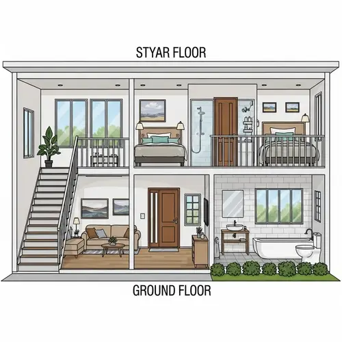 Modern Two-Story House with 3 Bedrooms | Warm and Inviting Home