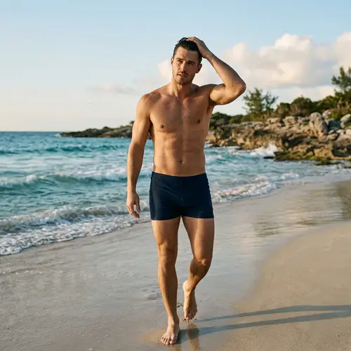 Stylish Swim Shorts for Men - Beach Fashion