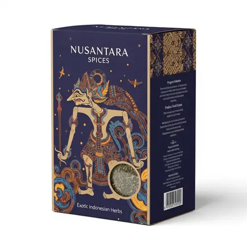 Batik Wayang Inspired Food Packaging Design