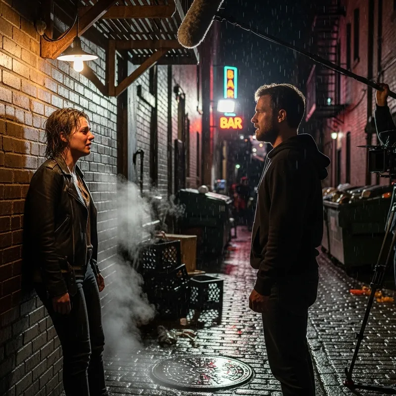 Nighttime Drama: Captivating Act - Engaging Performances