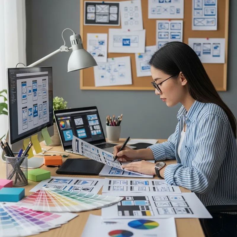 Asian Lady UX Designer Profile | Design Expertise