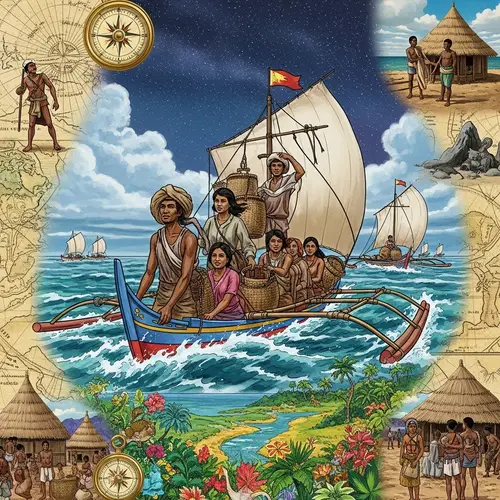 Voyage of Early Settlers in the Philippines: Brave Exploration