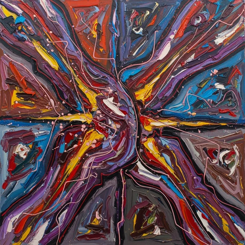 Exploring Arthritis with Abstract Expressionism