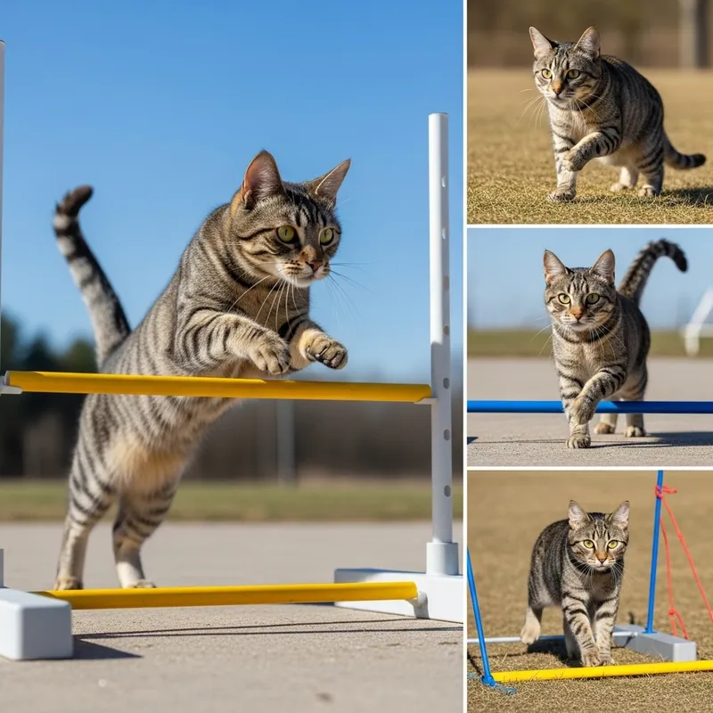 Athletic Sporty Cat: Mastering Agility and Athletic Excellence