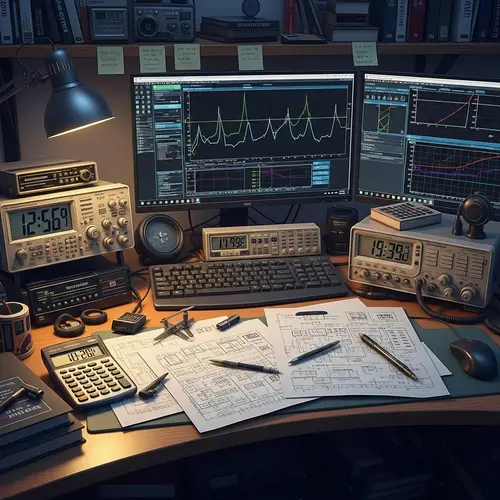 Technical Workspace with Memory Counters | Digital Tools