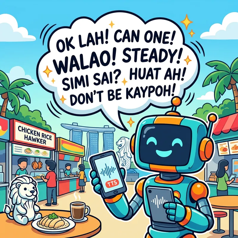 Generate a Singaporean Accent with AI Text to Speech