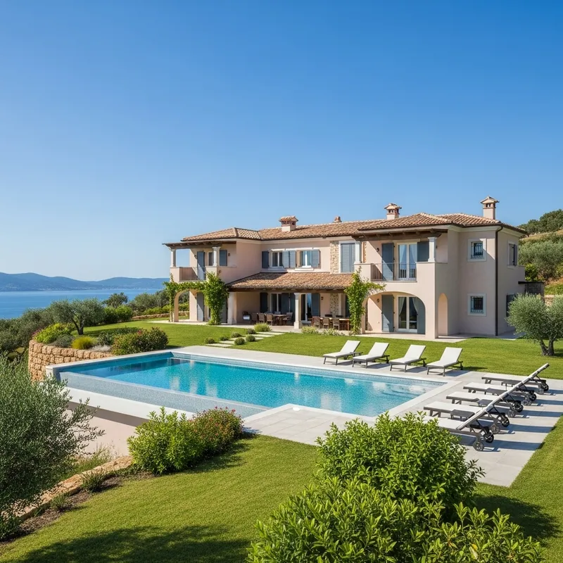 Luxury Villa with Infinity Pool | Mediterranean Getaway