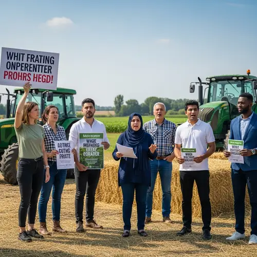 Unity in Diversity: Farmers' Rights Protest with Diverse Group