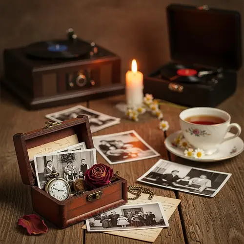 Cherished Memories Collection: Nostalgic Treasures Display