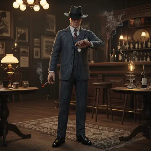 Marieo: 1920s Gangster In Action