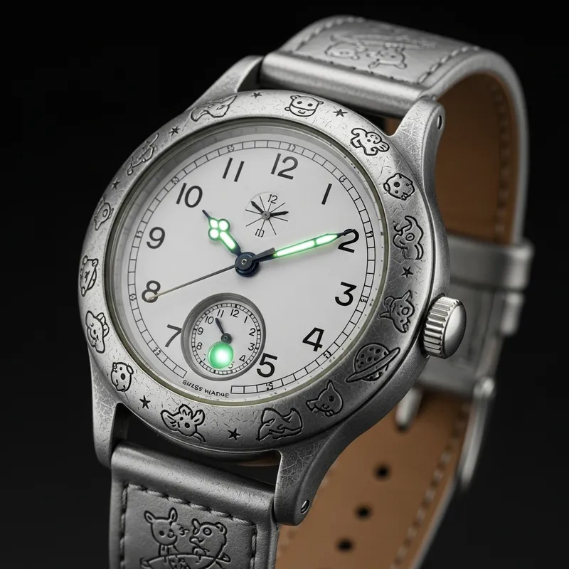 Vintage Child's Watch with Illumination