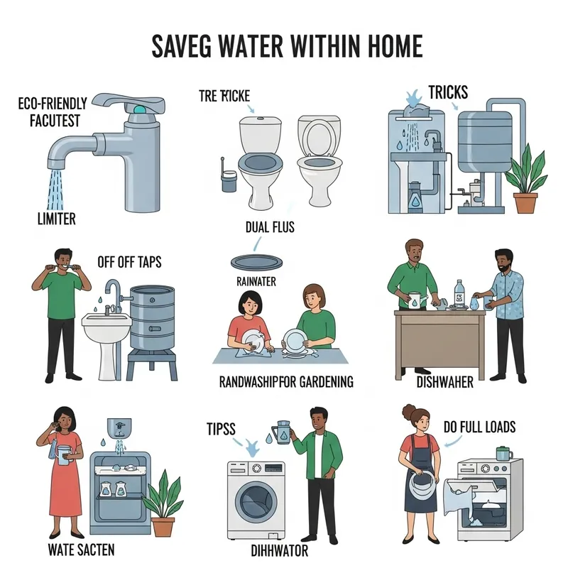 Efficient Home Water-Saving Tips & Tricks
