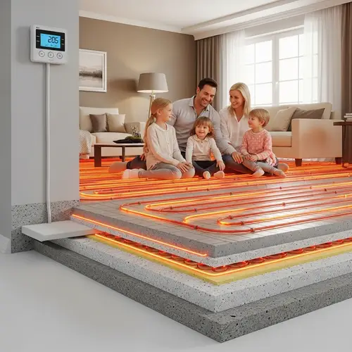 Underfloor Heating Technology for Cozy Home Living