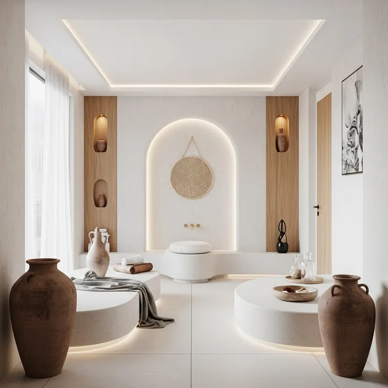 Zen Environment with Serene Minimalistic Design