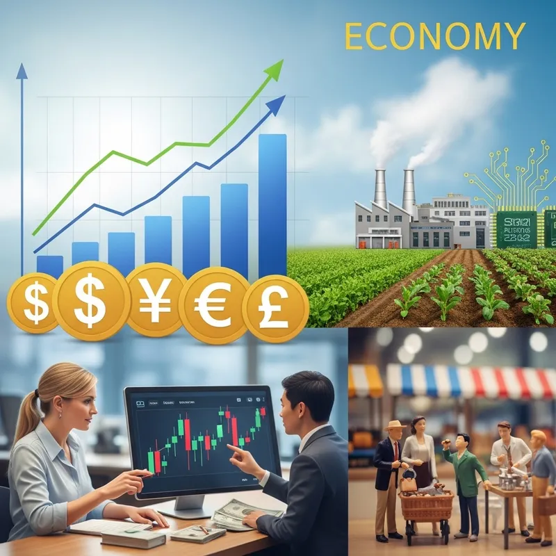 Economy Explained: Growth, Currency Symbols, Industries