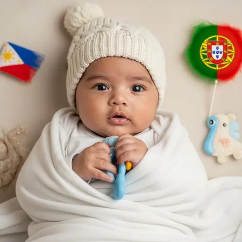 Adorable Filipino-Indian-Portuguese Baby Photos