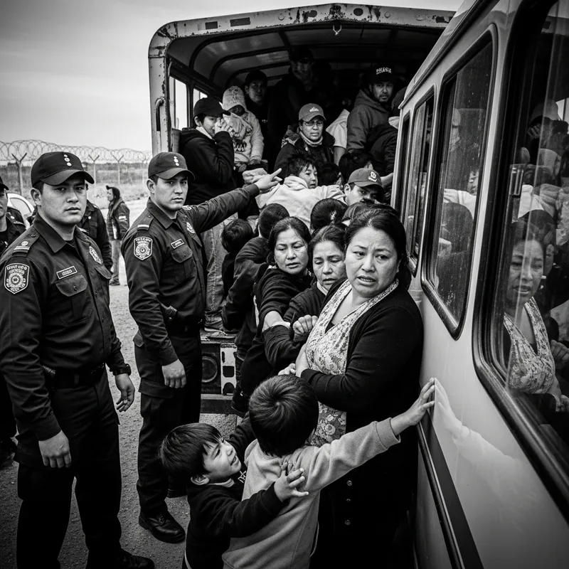 Deportation Scenes | Gritty Documentary Photography