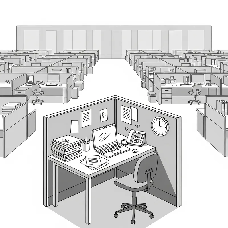 Anxiety in the Workplace: Minimalist Office Stress