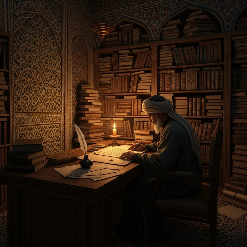 Gazzali's Traditional Islamic Scholar Study Room Gazzali's Traditional Islamic Scholar Study Room