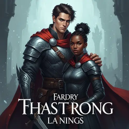 Rhysand & Feyre: Fantasy Book Cover Inspired Digital Painting