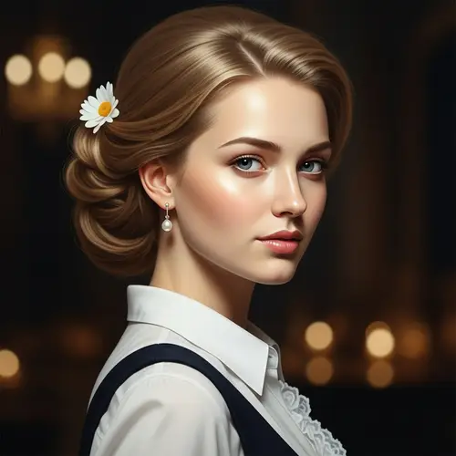 Stunning Woman Portrait | High-Resolution & Ethereal Lighting