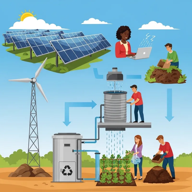 Sustainable Process with Solar Farm and Wind Power Sustainable Process with Solar Farm and Wind Power