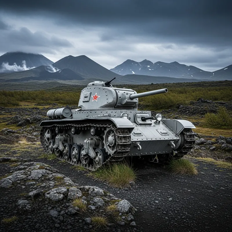 BT-7 Tank on Kamchatka | WWII Historic Armoured Vehicle