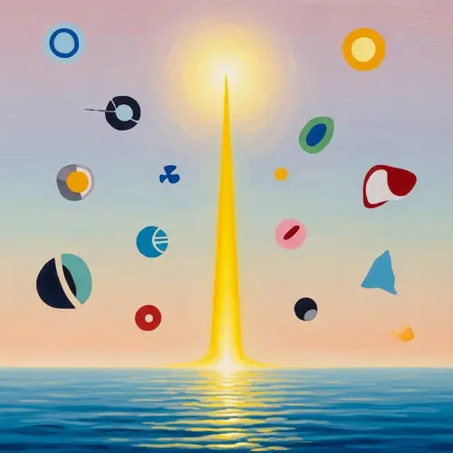 The Power of Positive Thinking, Abstract Art