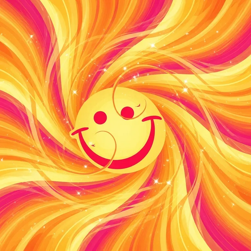 Elevated Joy: Bright Hues and Exuberant Cheer