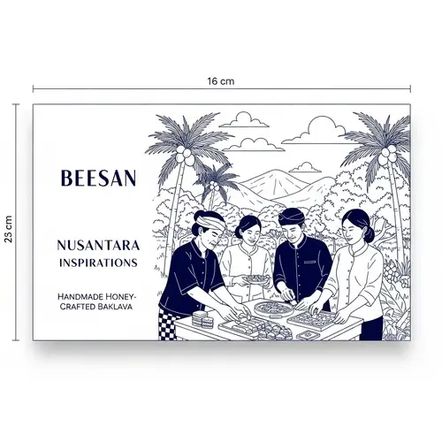 Luxurious Nusantara-Inspired Baklava Packaging & Digital Experience