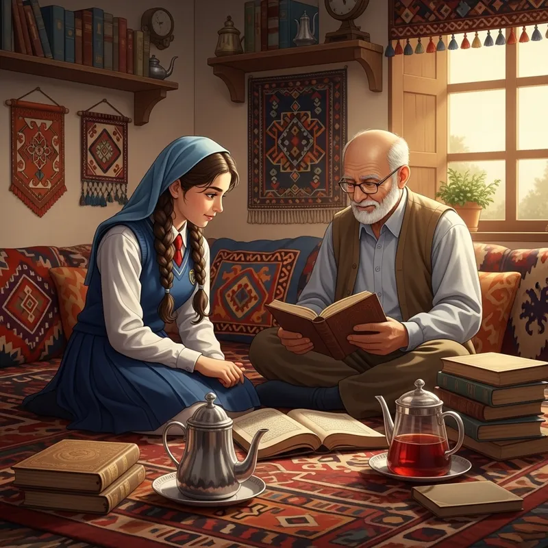 Gulf High School Girl Bonds with Wise Grandfather