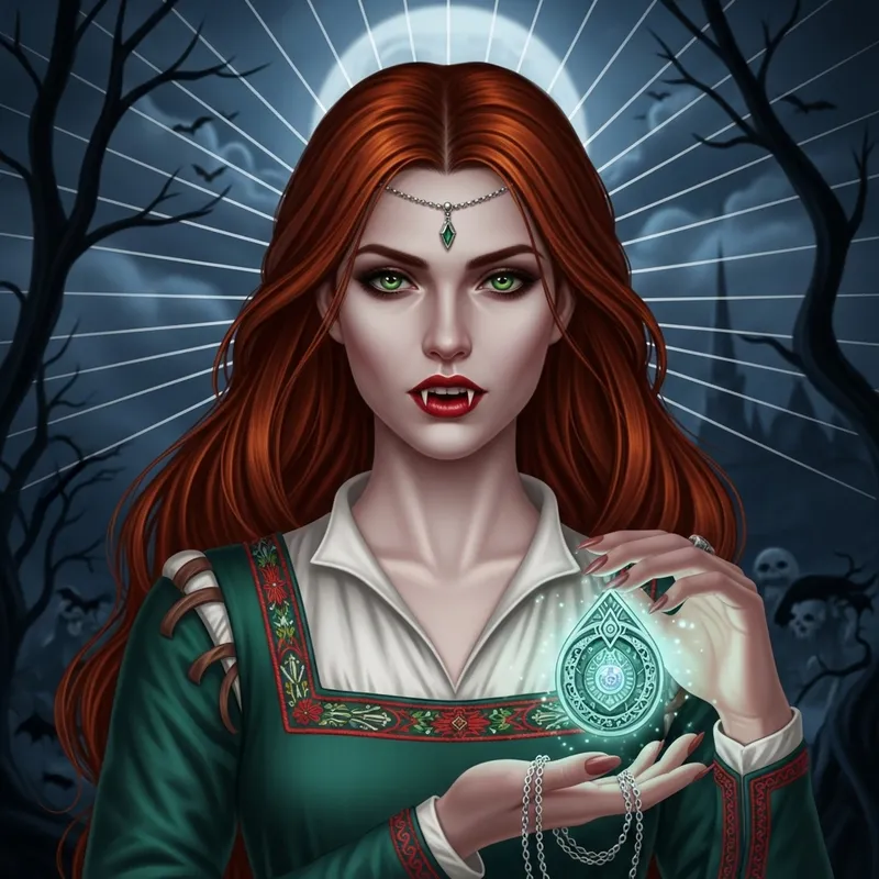 Triss Merigold: Captivating Vampire Character